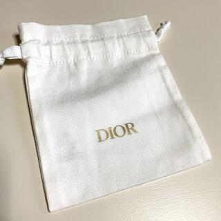 Christian Dior - Dior /ディオール巾着ポーチ 白色