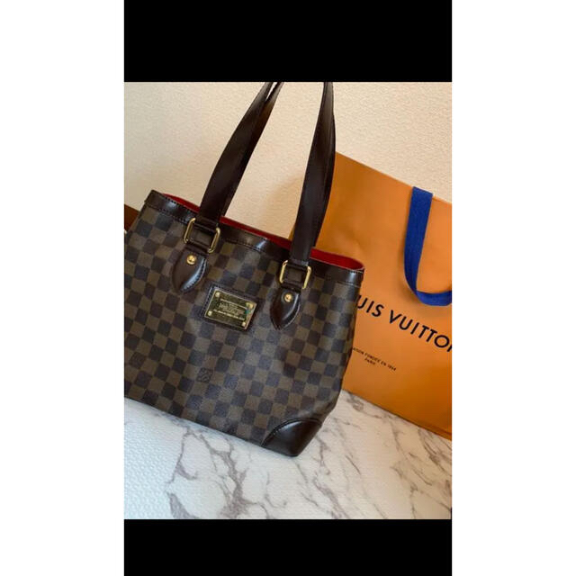 最初の LOUIS ルイヴィトン ダミエトートバッグPM - VUITTON トート