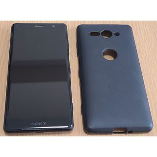 ソニー(SONY)のXperia XZ2 Compact SO-05K ケース付き(スマートフォン本体)