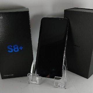 サムスン(SAMSUNG)のGalaxy S8+ Silver 64 GB SIMフリー 利用制限〇 美品(スマートフォン本体)