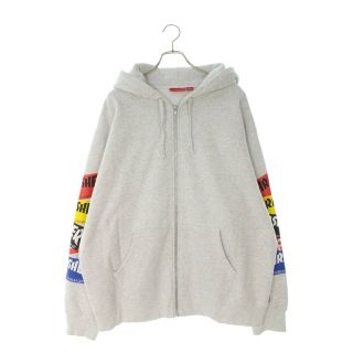 シュプリーム(Supreme)のシュプリーム ×スラッシャー/THRASHER マルチロゴジップアップパーカー(パーカー)