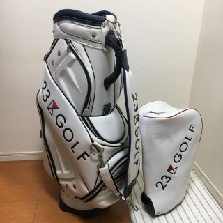 専門店の安心の1ヶ月保証付 23区Golf キャディバッグ【付属品多数