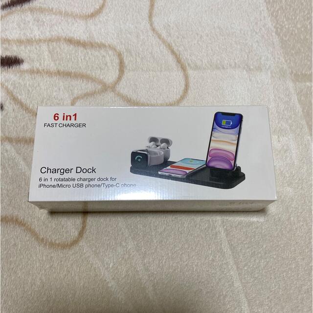 6 in 1 FAST CHARGER スマホ/家電/カメラのスマホアクセサリー(その他)の商品写真