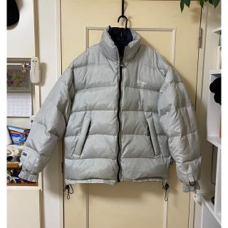 bear usa ダウン リバーシブル Mサイズ ネイビー グレー 90s