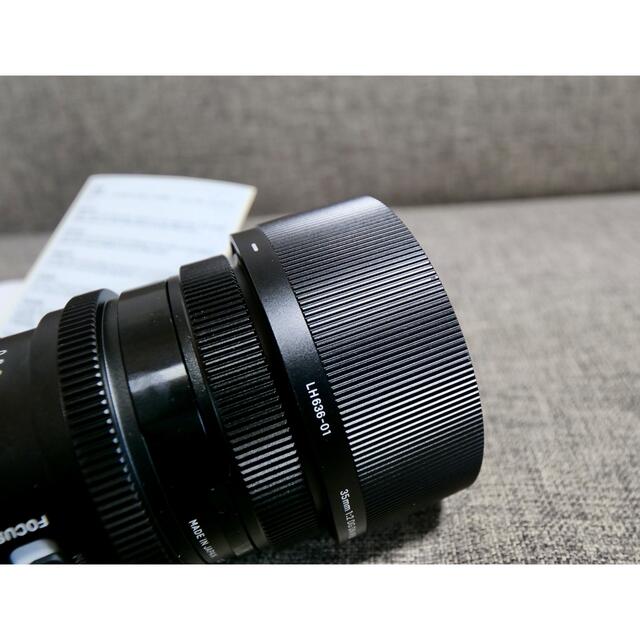 超美品 フィルター付 SIGMA 35mm f2 DG DN Lマウント 超美品 フィルター付 SIGMA 35mm f2 DG DN Lマウント