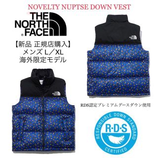 ザノースフェイス(THE NORTH FACE)の【新品XL】ノースフェイス ヌプシ ダウンベスト◆ノベルティ 海外限定デザイン(ダウンベスト)