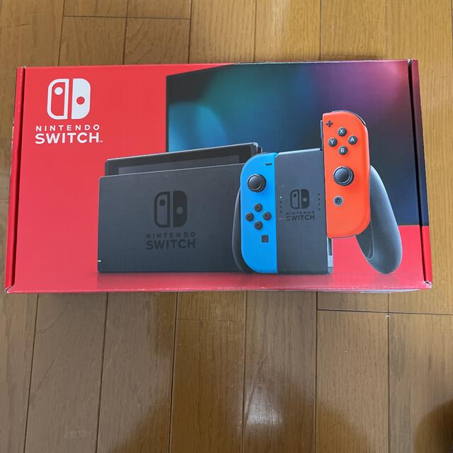 美品 Nintendo Switch ネオンブルー ネオンレッド