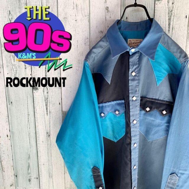 ROCKMOUNT - 60's ロックマウント USA製 レインボータグ ウエスタン