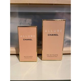 シャネル(CHANEL)のCHANEL アリュール　香水　空箱(香水(女性用))