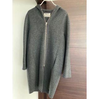 アクネ(ACNE)のAcne Studios アクネ　フードコート　グレー32(ロングコート)