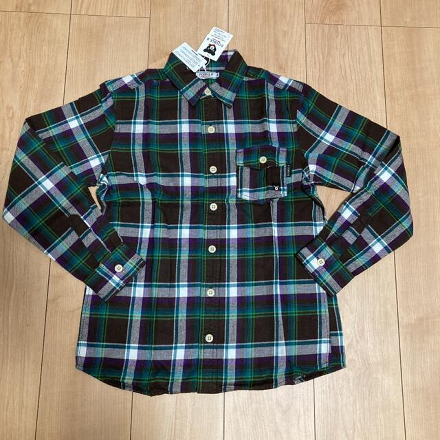 DOUBLE.B(ダブルビー)のDOUBLE.B  チェックシャツ（150cm） キッズ/ベビー/マタニティのキッズ服男の子用(90cm~)(その他)の商品写真