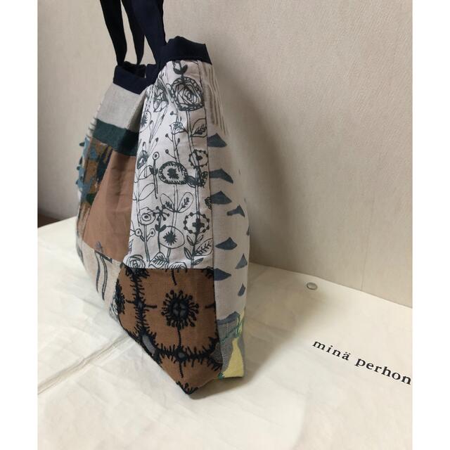 mina perhonen(ミナペルホネン)のミナペルホネン ハンドメイドトートバッグ レディースのバッグ(トートバッグ)の商品写真