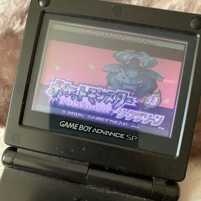 ポケモン(ポケモン)のポケットモンスター　リーフグリーン　GBA カセットのみ エンタメ/ホビーのゲームソフト/ゲーム機本体(携帯用ゲームソフト)の商品写真