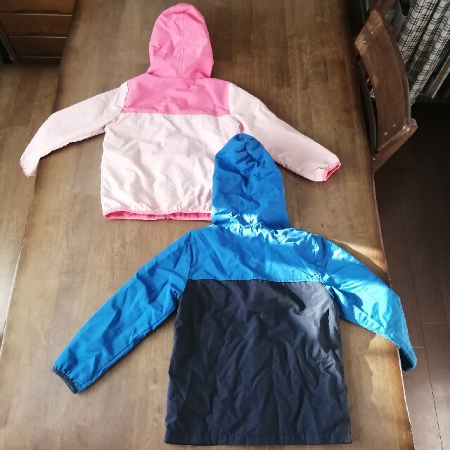 OUTDOOR(アウトドア)のyucchan様専用　OUTDOOR　青のみ　ウインドブレーカー　130 キッズ/ベビー/マタニティのキッズ服男の子用(90cm~)(ジャケット/上着)の商品写真