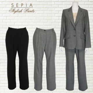 SEPIA スタイリッシュパンツ[5970] クロ17号　23号(その他)