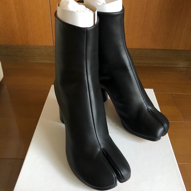 Maison Margiela タビブーツ　38 ブラック　カーフレザーブーツ