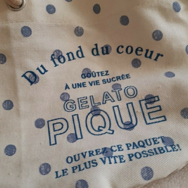 gelato pique(ジェラートピケ)のgelato pique　ジェラートピケ　ロープバッグ　トートバッグ レディースのバッグ(トートバッグ)の商品写真