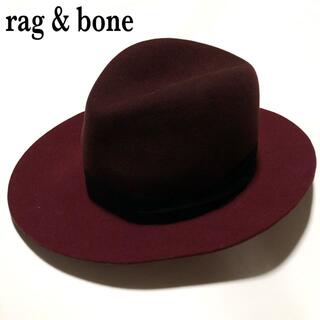 ラグアンドボーン(Rag & Bone)のrag&bone ウールフェルトハット/ラグアンドボーン 未使用 アメリカ製(ハット)