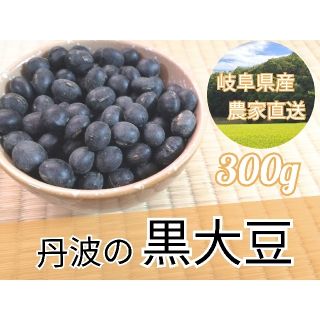 令和3年産 黒大豆 無消毒 300g 農家直送(野菜)