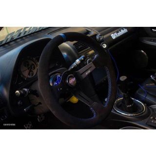 ギフト DND アルカンターラ グレーステッチ セミディープ USDM