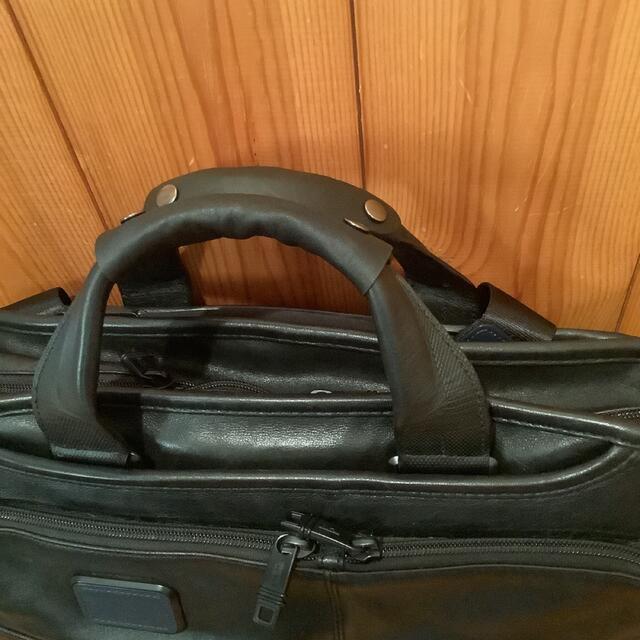 TUMI用 本革ハンドルカバー ブラック メンズのバッグ(ビジネスバッグ)の商品写真