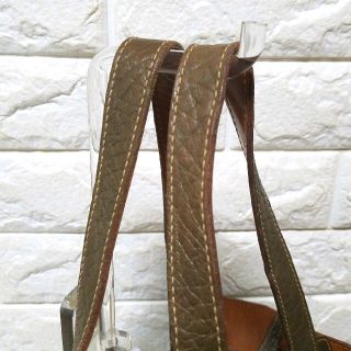 genten - 【美品】genten ゲンテン トートバッグ レザー カーキ 希少