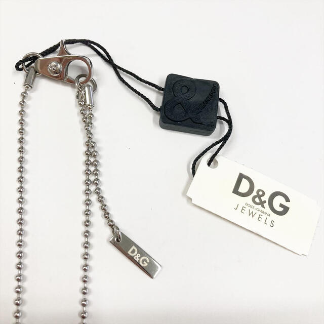 D&G(ディーアンドジー)のD&Gディー&ジー　ドルガバ　ネックレス　アクセサリー　ブラック　プレート メンズのアクセサリー(ネックレス)の商品写真