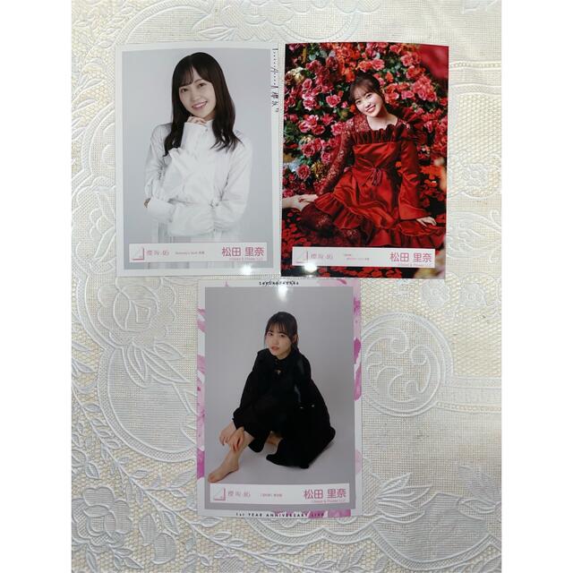 櫻坂46 松田里奈 5枚組 チケットの音楽(女性アイドル)の商品写真