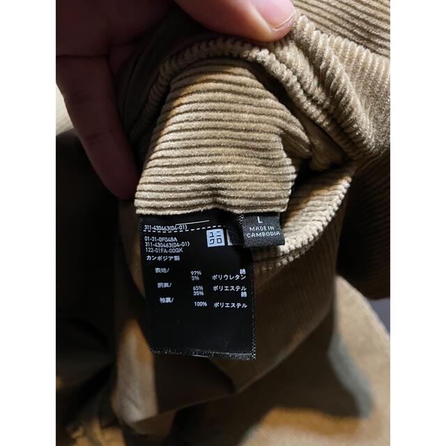 UNIQLO(ユニクロ)のユニクロ　コーデュロイジャケット メンズのジャケット/アウター(テーラードジャケット)の商品写真