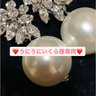 ヴェラウォン(Vera Wang)のパールイヤリング(イヤリング)