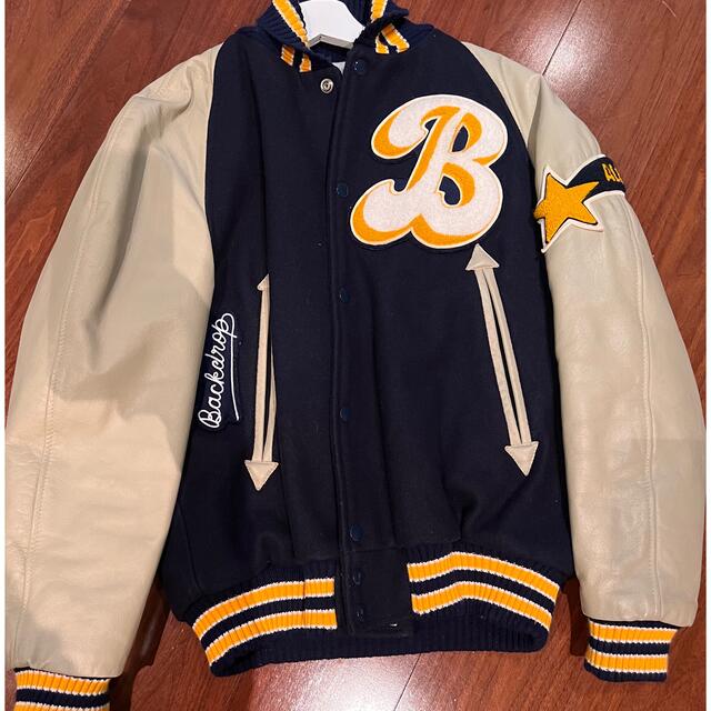HEWITT×BACKDROP ヒューイット バックドロップ別注スタジャン 42 HEWITT×BACKDROP ヒューイット バックドロップ別注スタジャン 42
