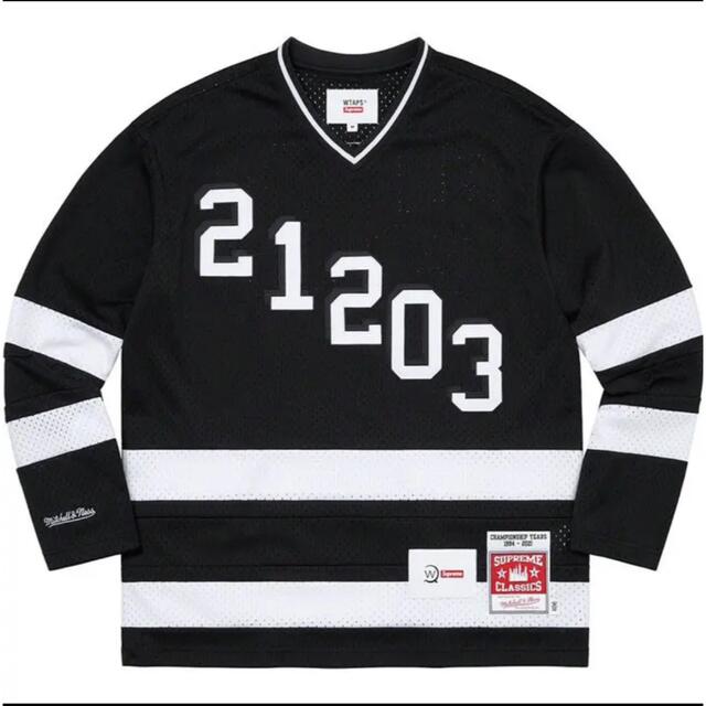 Supreme WTAPS HOCKEY JERSEY ホッケージャージ 黒 M