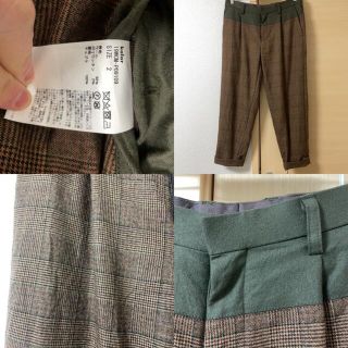 カラー チェックパンツ スラックス(メンズ)の通販 12点 | kolorの