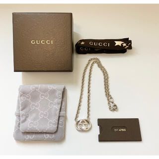 グッチ(Gucci)のGUCCI  グッチ　ネックレス　GG柄(ネックレス)