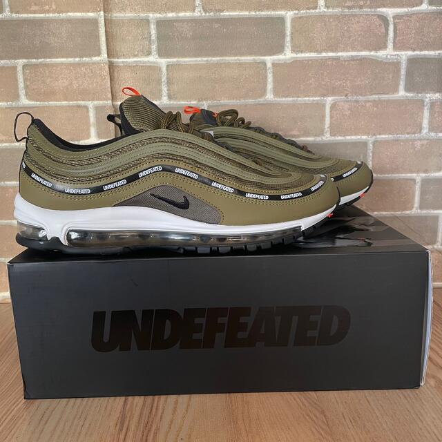 undefeated air max  97 オリーブ　US11 29センチ