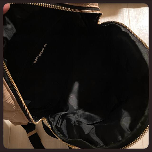 MARY QUANT マリークワント キルティング ナイロンリュック