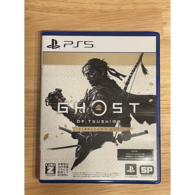 PlayStation(プレイステーション)の特典付Ghost of Tsushima Director's Cut PS5 エンタメ/ホビーのゲームソフト/ゲーム機本体(家庭用ゲームソフト)の商品写真