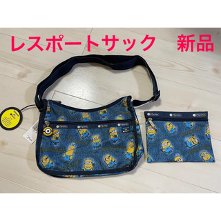 レスポートサック(LeSportsac)のレスポートサック minion ショルダーバッグ　ポーチ付き　ミニオン　ユニバ(ショルダーバッグ)