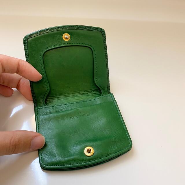 LOUIS VUITTON(ルイヴィトン)のルイヴィトン　エピ　コインケース　グリーン メンズのファッション小物(コインケース/小銭入れ)の商品写真