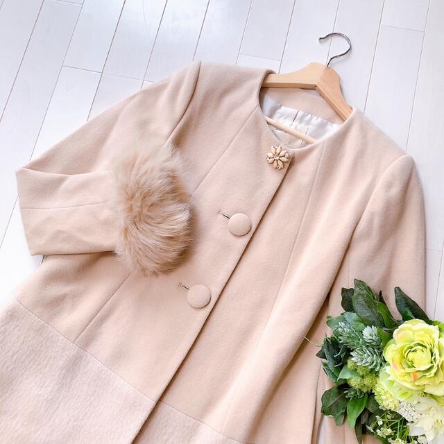 Debut de Fiore❤︎ふわふわフォックスファーコート74000円＋税サイズ