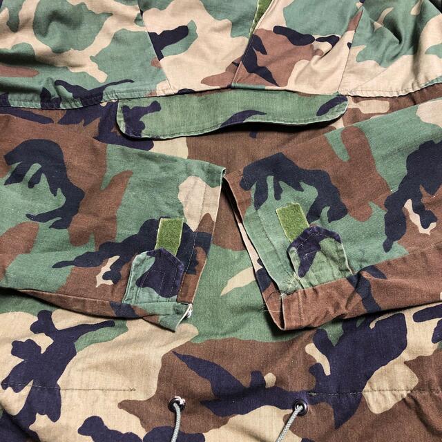 90's U.S. ARMY ウッドランド迷彩 アノラックパーカー USA製の通販 by