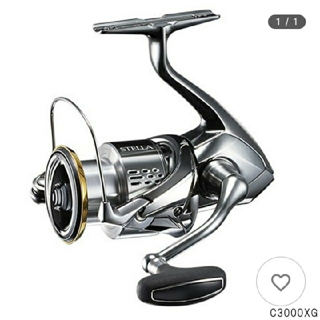 SHIMANO 18 ステラ C3000XG リールスタンド付