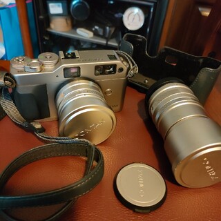 キョウセラ(京セラ)のcontax G1/w  2/45mm 2.8/90mm(フィルムカメラ)