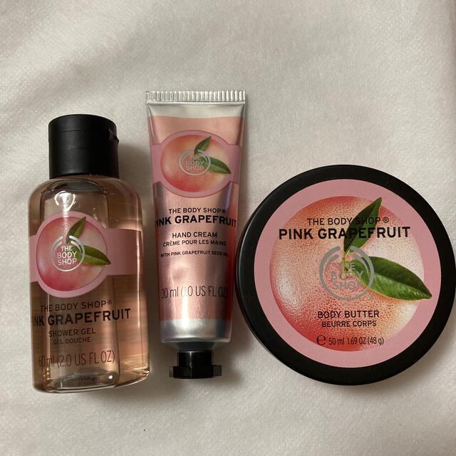 THE BODY SHOP(ザボディショップ)のTHE BODY SHOP ボディシャンプー　ハンドクリーム　ボディクリーム コスメ/美容のボディケア(バスグッズ)の商品写真