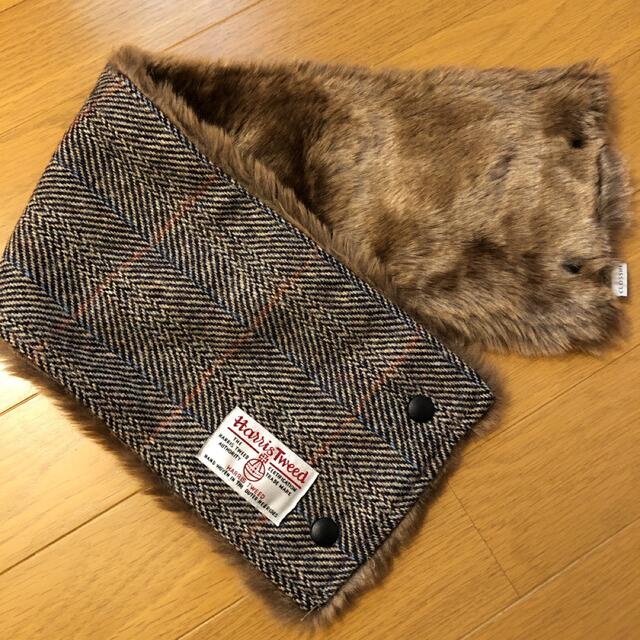 Harris Tweed(ハリスツイード)のハリスツィード　ネックウォーマー レディースのファッション小物(ネックウォーマー)の商品写真