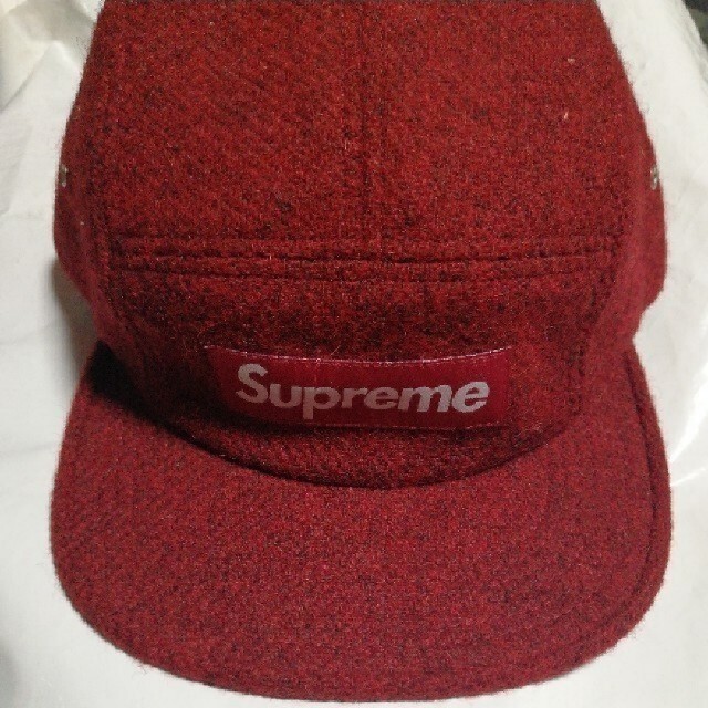 supreme   harris tweed camp cap 　ハリスツイーキャップ