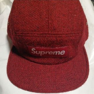 シュプリーム(Supreme)のsupreme   harris tweed camp cap 　ハリスツイー(キャップ)