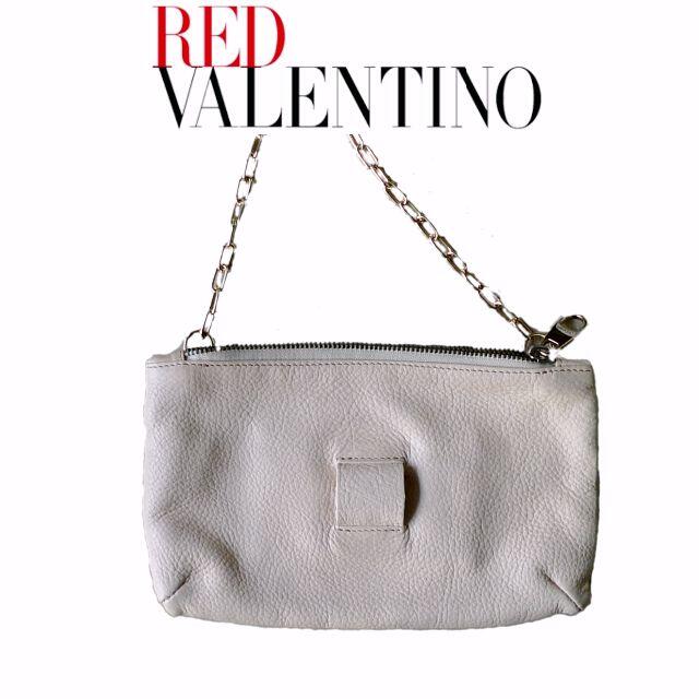 RED VALENTINO(レッドヴァレンティノ)のRED VALENTINO ミニ ショルダー バッグ ☆美品 レディースのバッグ(ショルダーバッグ)の商品写真