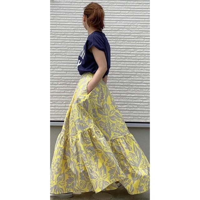 American Apparel(アメリカンアパレル)のmite 花柄スカート レディースのスカート(ロングスカート)の商品写真