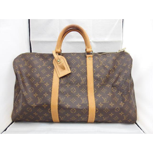 LOUIS VUITTON(ルイヴィトン)のルイヴィトン モノグラム キーポル50 M41426 ボストンバッグ メンズのバッグ(ボストンバッグ)の商品写真